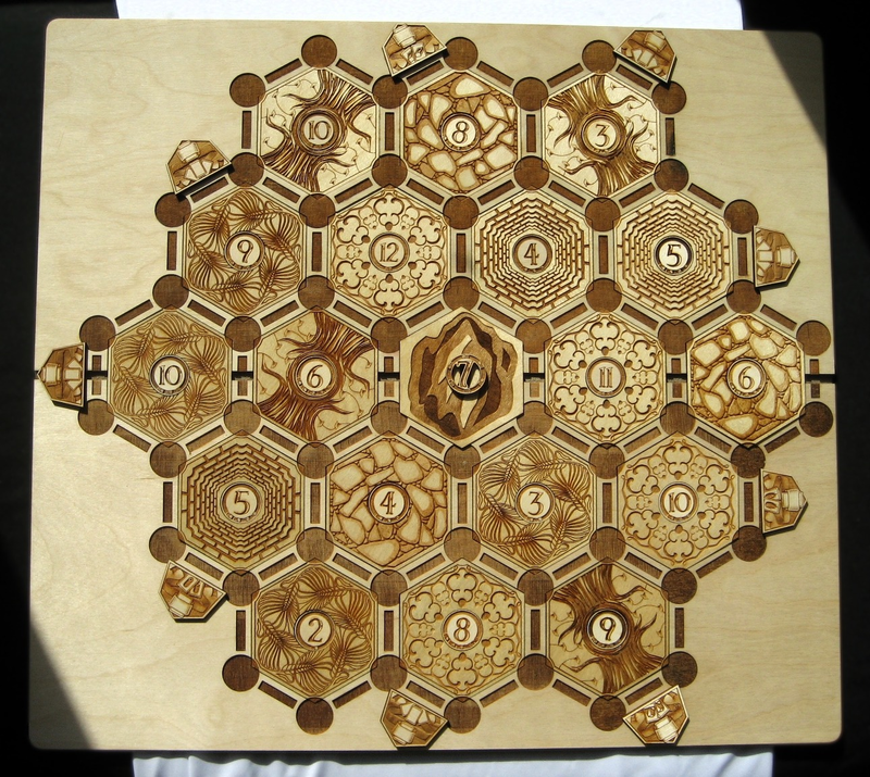 Illustration for article titled The Most Beautiful Settlers of Catan Board you Will Ever see